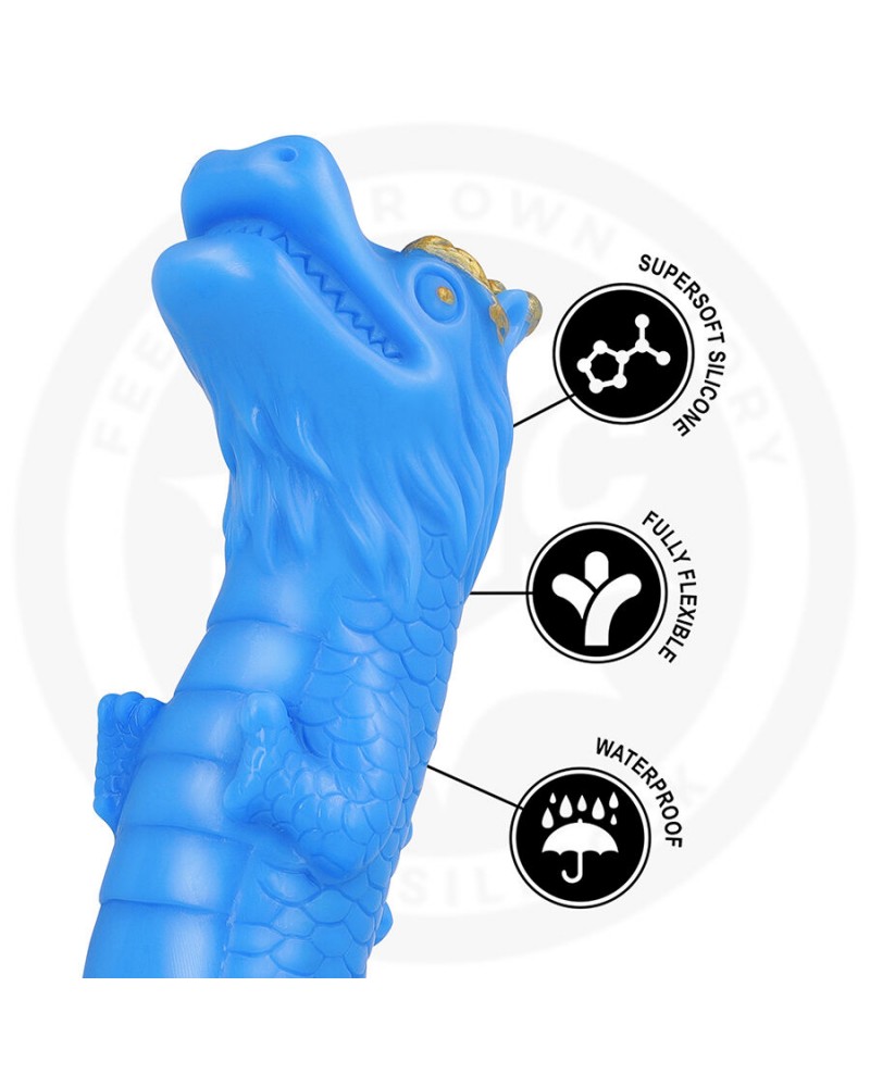 EPIC - DILDO NAGA DRAGO CELESTE