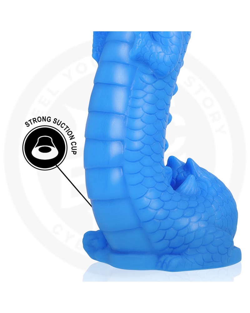 EPIC - DILDO NAGA DRAGO CELESTE