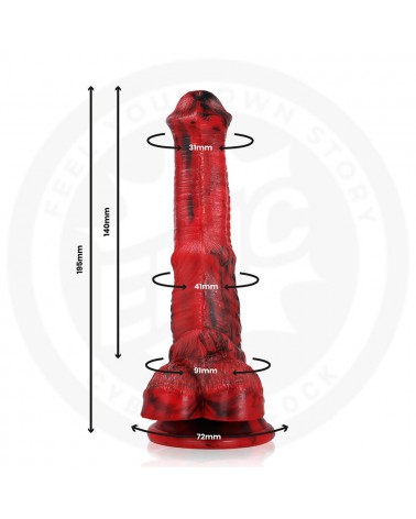 EPICO - DILDO VULCANUS NOTTE DRAGO