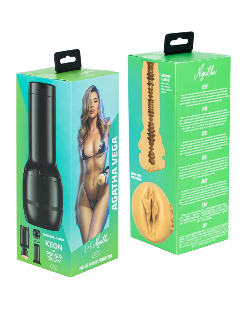 KIIROO - FEEL AGATHA VEGA MASTURBADOR STARS COLLECTION
