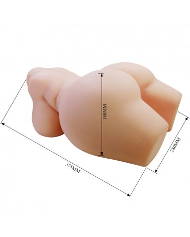 CRAZY BULL - GRACE TORSO FEMMINILE REALISTICO VAGINA E ANALE 7,5 KG