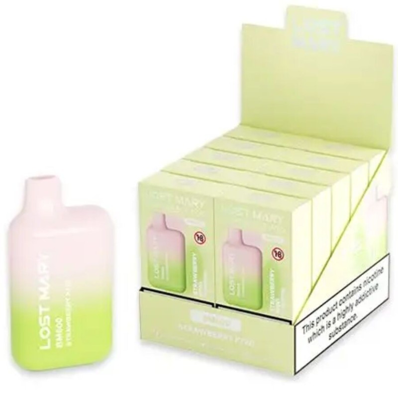 LOST MARY - BM600 NICOTINA VAPER 2% MONOUSO FRAGOLA KIWI