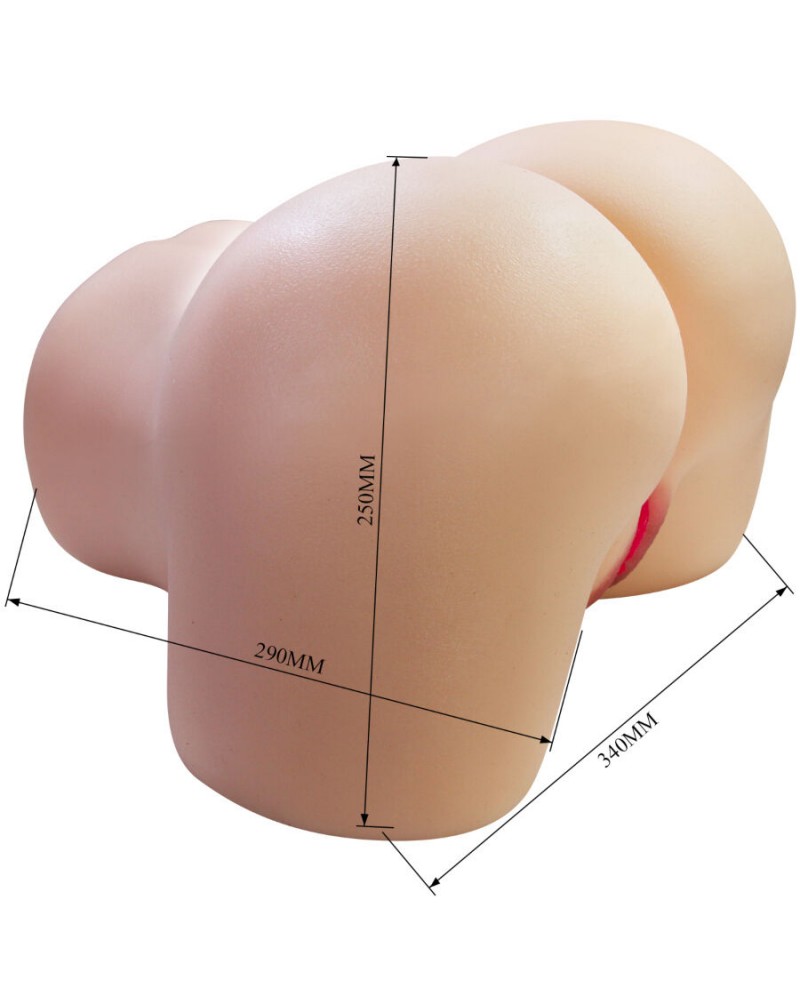 CRAZY BULL - JULIA REALISTICA FEMMINILE SEDERE VAGINA E ANALE 11 KG