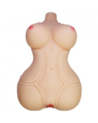 CRAZY BULL - DIANA TORSO FEMMINILE REALISTICO VAGINA E ANALE 5 KG