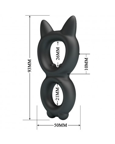 CRAZY BULL - TORAN DOPPIO ANELLO IN SILICONE MODELLO 20