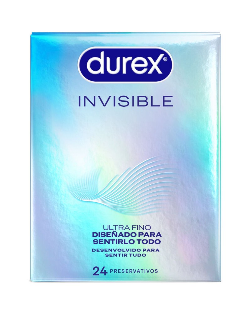 DUREX - PRESERVATIVI INVISIBILI ULTRA SOTTILI 24 UNITÀ