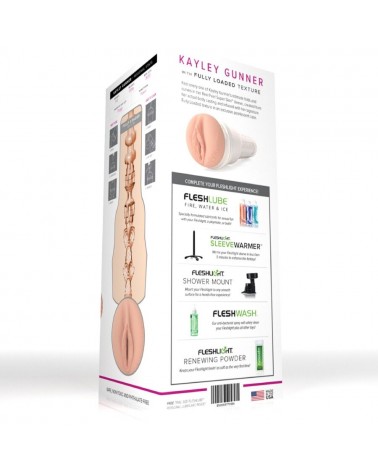FLESHLIGHT - MASTURBATORE VAGINA DI KAYLEY GUNNER