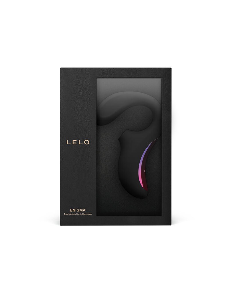 LELO - MASSAGGIATORE STIMOLAZIONE DOPPIA ASPIRAZIONE ENIGMA NERO