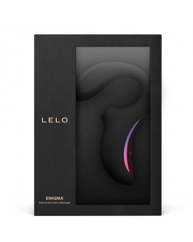 LELO - MASSAGGIATORE STIMOLAZIONE DOPPIA ASPIRAZIONE ENIGMA NERO