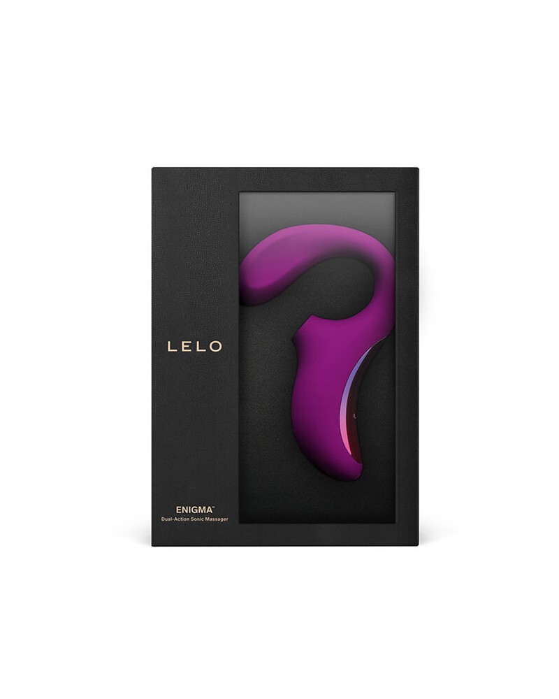 LELO - ENIGMA MASSAGGIATORE A DOPPIA ASPIRAZIONE ROSA PROFONDA