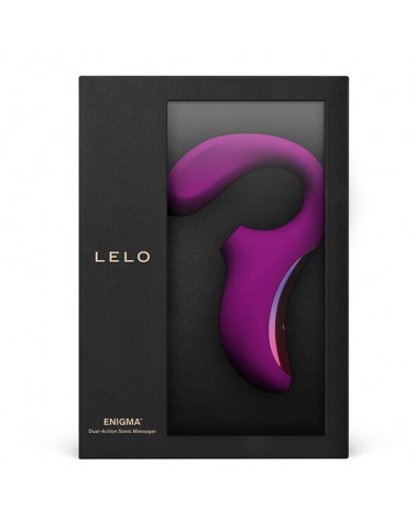 LELO - ENIGMA MASSAGGIATORE A DOPPIA ASPIRAZIONE ROSA PROFONDA