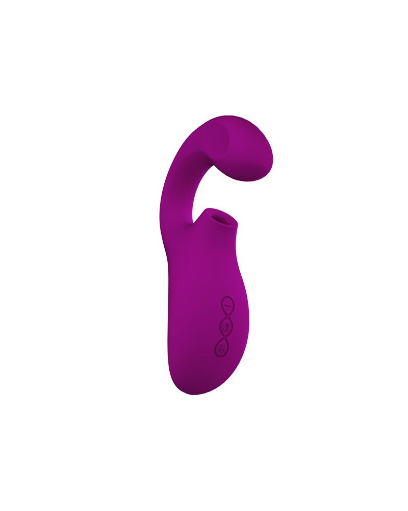 LELO - ENIGMA MASSAGGIATORE A DOPPIA ASPIRAZIONE ROSA PROFONDA