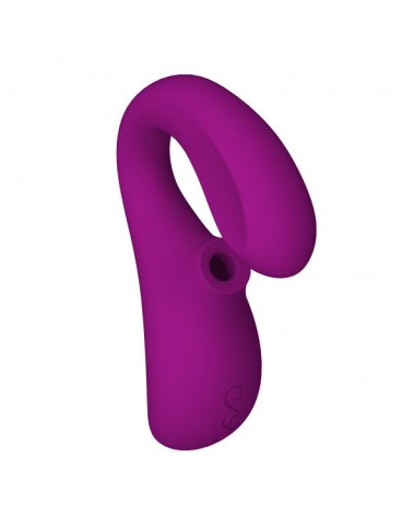 LELO - ENIGMA MASSAGGIATORE A DOPPIA ASPIRAZIONE ROSA PROFONDA