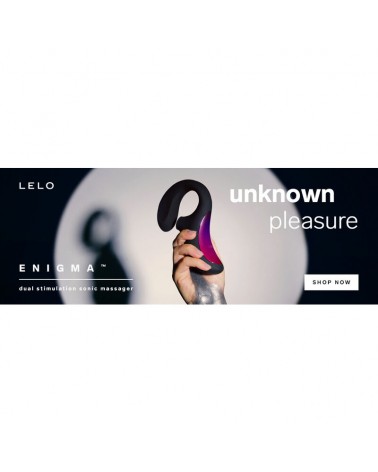 LELO - ENIGMA MASSAGGIATORE A DOPPIA ASPIRAZIONE ROSA PROFONDA