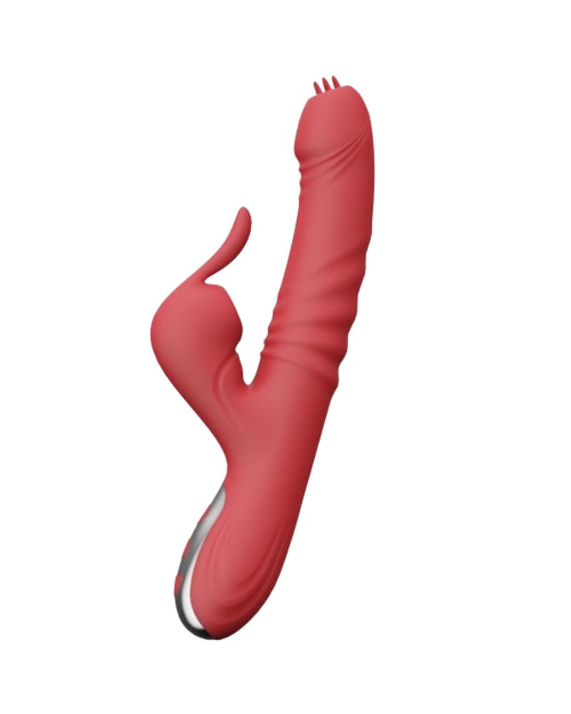 ARMONY - VIBRATORE SUCK  ONDE STIMOLANTI CON LINGUA STIMOLANTE BORDEAUX