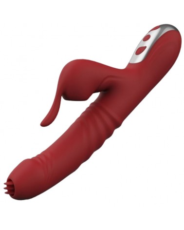 ARMONY - VIBRATORE SUCK  ONDE STIMOLANTI CON LINGUA STIMOLANTE BORDEAUX