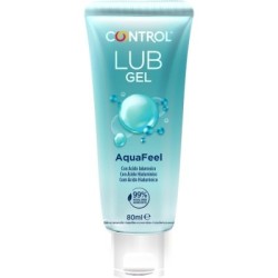 CONTROL - LUBRIFICANTE AQUAFEEL CON ACIDO IALURONICO 80 ML