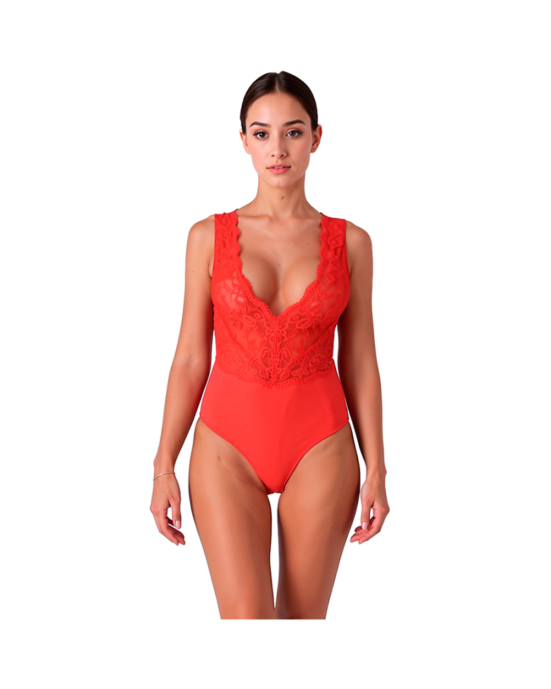 PASSION - EVALIE BODY ROSSO L/XL