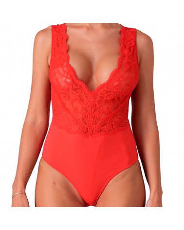 PASSION - EVALIE BODY ROSSO L/XL
