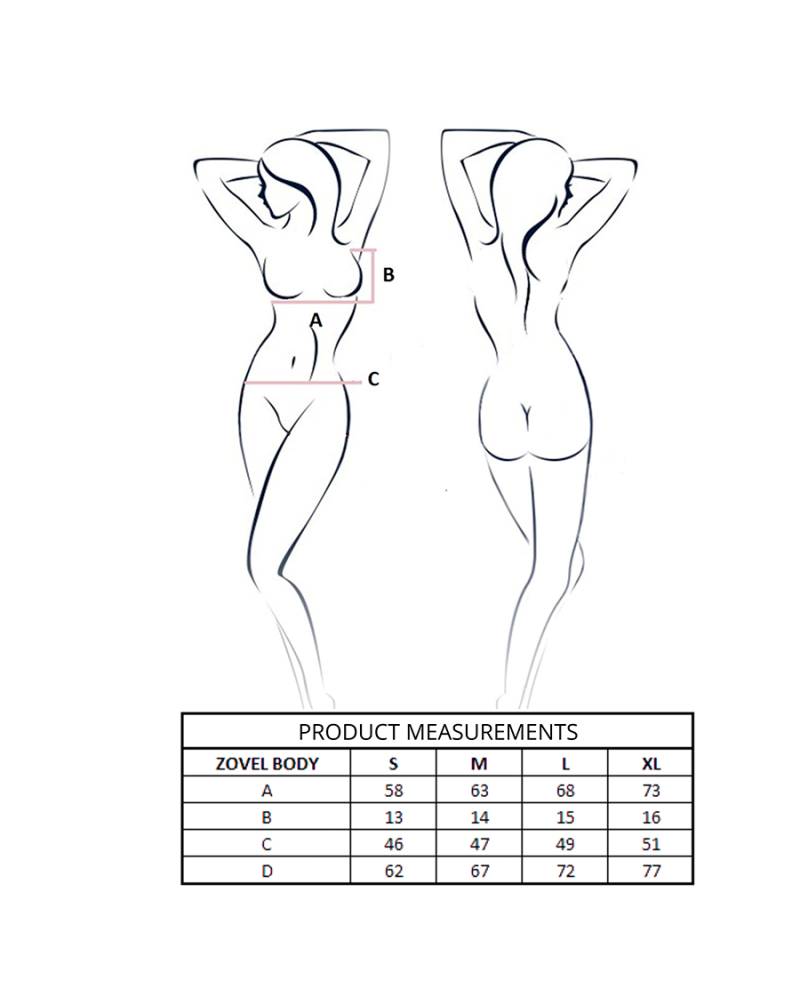 PASSION - ZOVEL BODY ROSA CHIARO L/XL