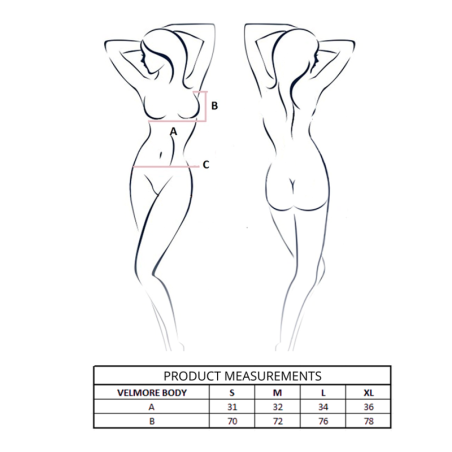 PASSION - VELMORE BODY BLU S/M