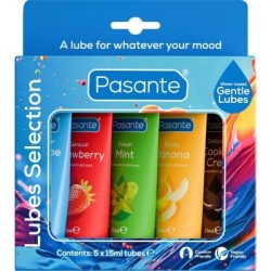 PASANTE - CONFEZIONE LUBRIFICANTI AROMI ASSORTITI 5 UNITÀ X 15 ML 2