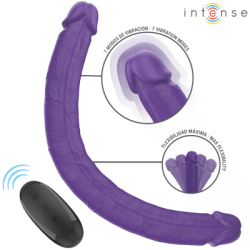 INTENSE - GUNTER DILDO DOPPIO VIBRATORE 40 CM VIOLA TELECOMANDO 2