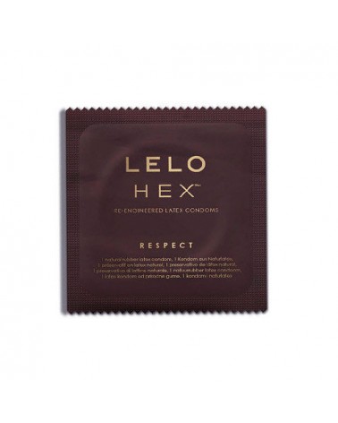LELO HEX CONDOMS RESPECT XL 3 PACK