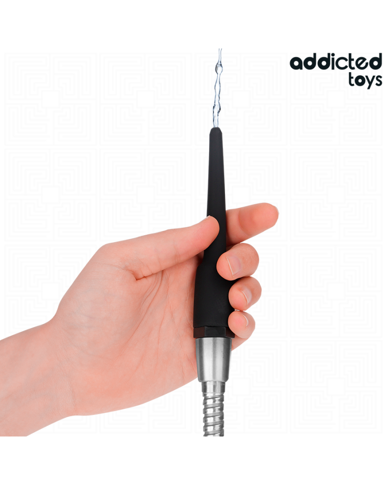 ADDICTED TOYS - PULITORE ANALE CON ADATTATORE UNIVERSALE MODELLO 1