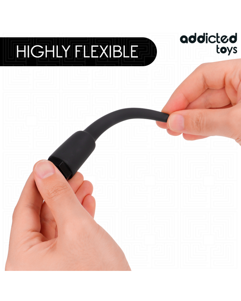 ADDICTED TOYS - PULITORE ANALE CON ADATTATORE UNIVERSALE MODELLO 1