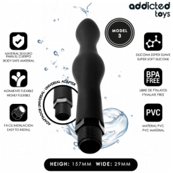 ADDICTED TOYS - PULITORE ANALE CON ADATTATORE UNIVERSALE MODELLO 3 2