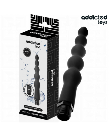 ADDICTED TOYS - PULITORE ANALE CON ADATTATORE UNIVERSALE MODELLO 5