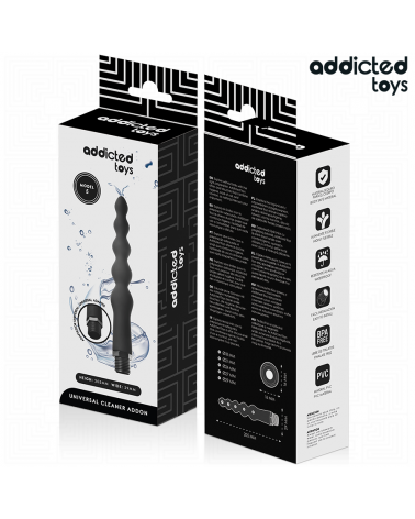 ADDICTED TOYS - PULITORE ANALE CON ADATTATORE UNIVERSALE MODELLO 5