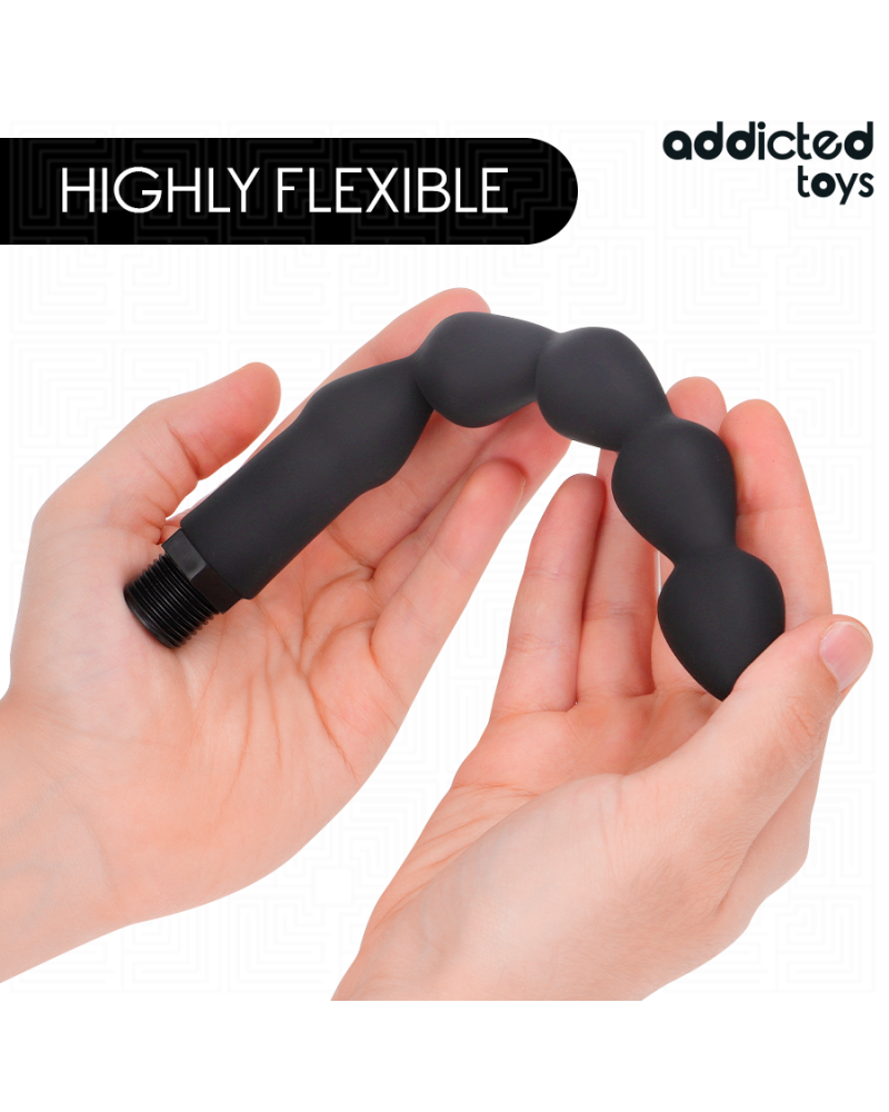 ADDICTED TOYS - PULITORE ANALE CON ADATTATORE UNIVERSALE MODELLO 6