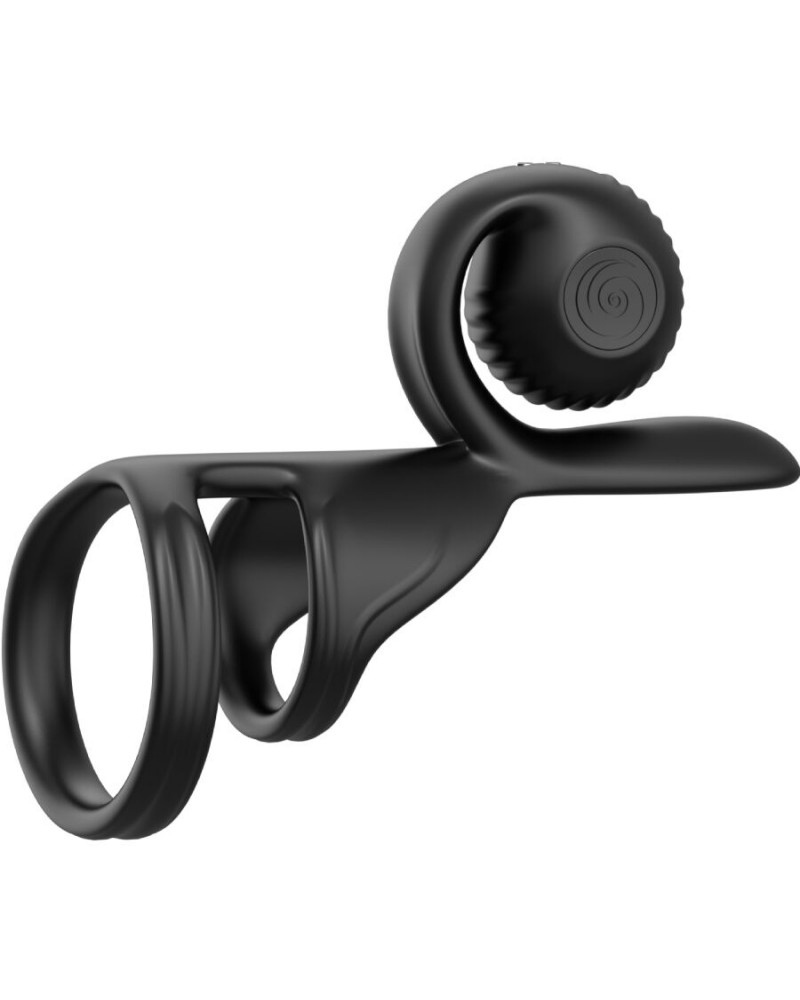 SNAIL VIBE - JOVI COUPLES RING TELECOMANDO NERO