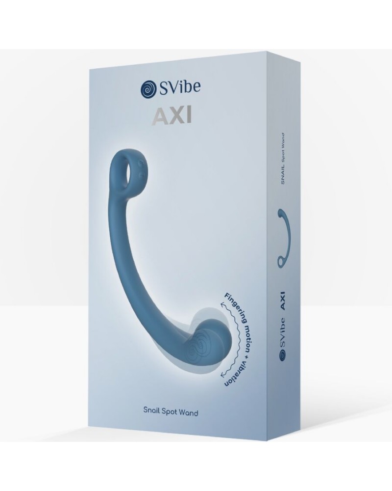 SNAIL VIBE - BACCHETTA PER MASSAGGIO VIBRANTE AXI BLU