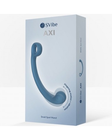 SNAIL VIBE - BACCHETTA PER MASSAGGIO VIBRANTE AXI BLU