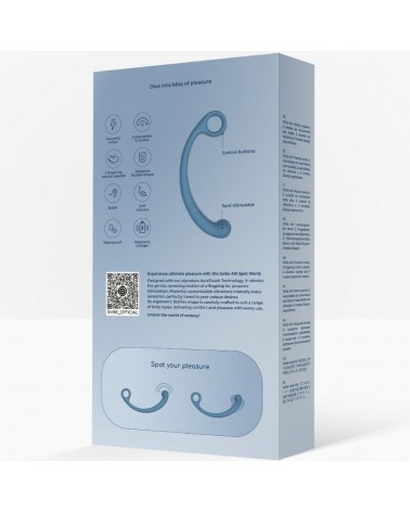 SNAIL VIBE - BACCHETTA PER MASSAGGIO VIBRANTE AXI BLU