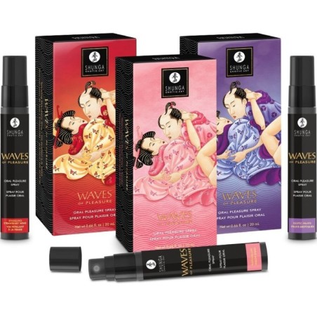 SHUNGA - WAVES PLEASURE SPRAY ORALE SEDUCENTE FRUTTI ESOTICI 20 ML