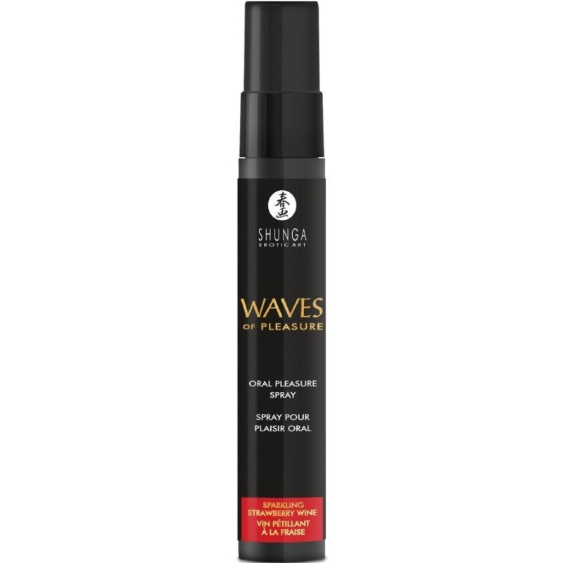 SHUNGA - WAVES PLEASURE SPRAY ORALE SEDUCENTE FRAGOLA 20 ML
