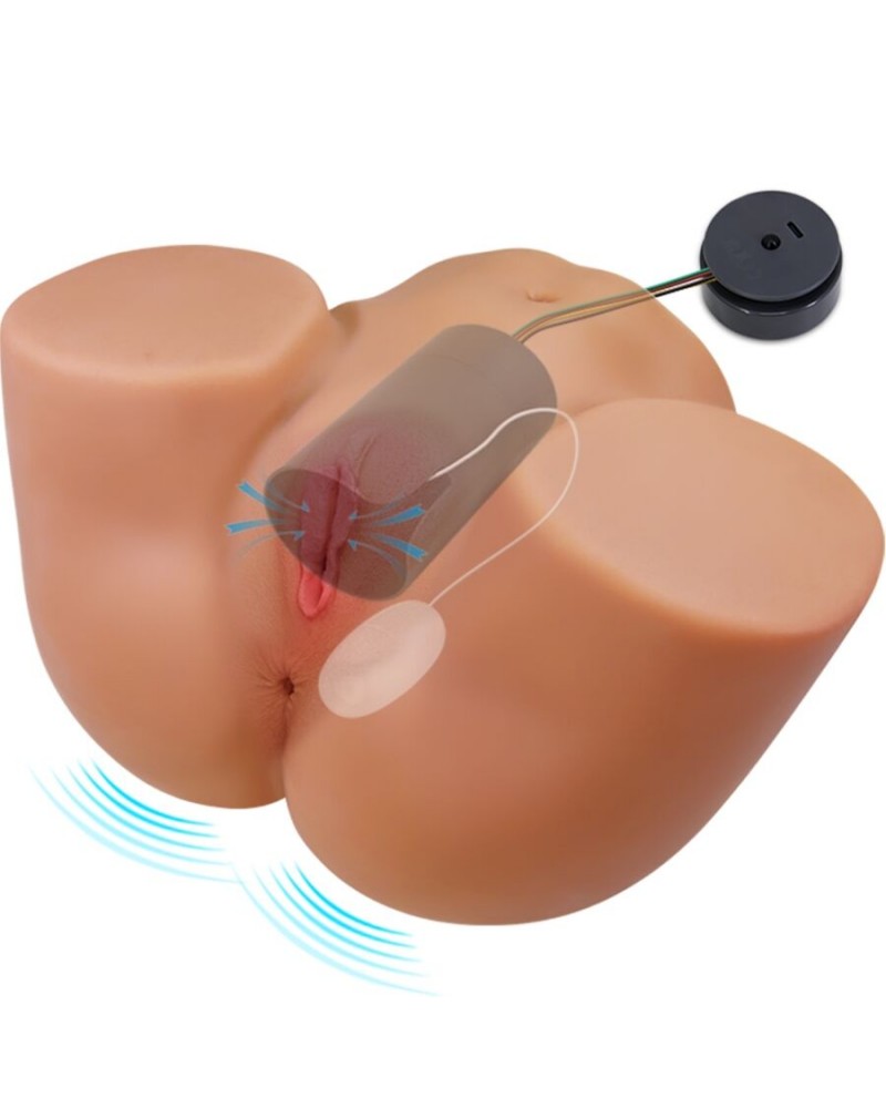 CRAZY BULL - ILANA VIBRATORE E SUCCHIATORE REALISTICO PER POLSO FEMMINILE CON SUONO 6,8 KG