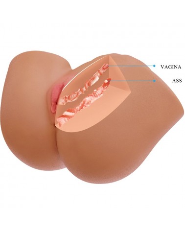 CRAZY BULL - ILANA VIBRATORE E SUCCHIATORE REALISTICO PER POLSO FEMMINILE CON SUONO 6,8 KG