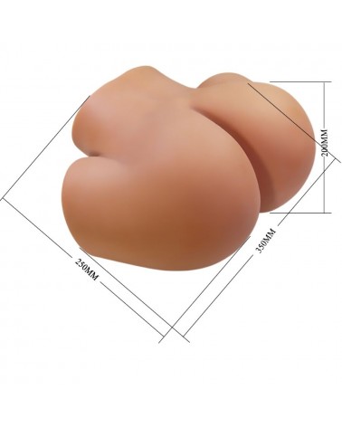 CRAZY BULL - ILANA VIBRATORE E SUCCHIATORE REALISTICO PER POLSO FEMMINILE CON SUONO 6,8 KG