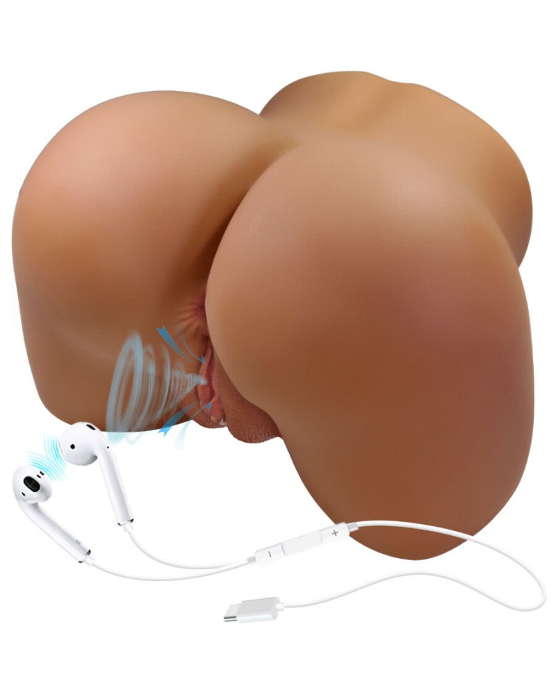 CRAZY BULL - WENDY VIBRATORE E SUCCHIATORE REALISTICO PER POLSO FEMMINILE CON SUONO 11 KG