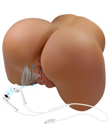 CRAZY BULL - WENDY VIBRATORE E SUCCHIATORE REALISTICO PER POLSO FEMMINILE CON SUONO 11 KG