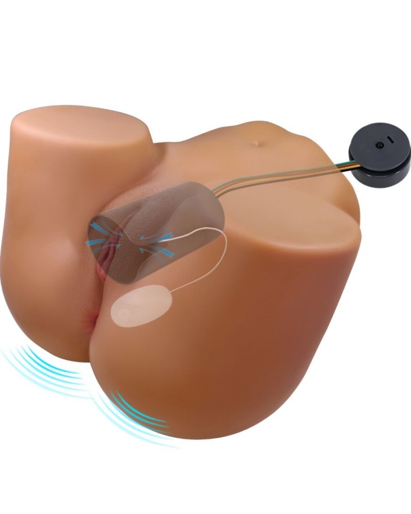 CRAZY BULL - WENDY VIBRATORE E SUCCHIATORE REALISTICO PER POLSO FEMMINILE CON SUONO 11 KG