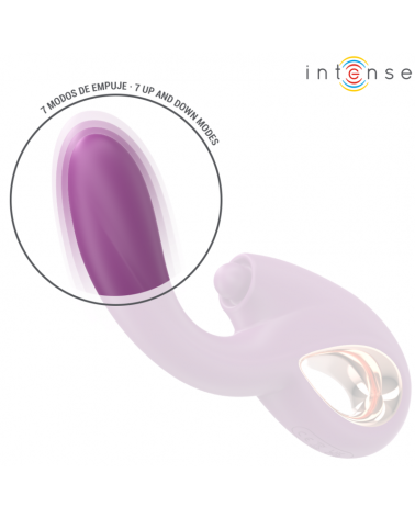 INTENSE - LALI VIBRATORE MULTIFUNZIONE PUNTO G TAPPING  THRUST  VIBRATION VIOLA