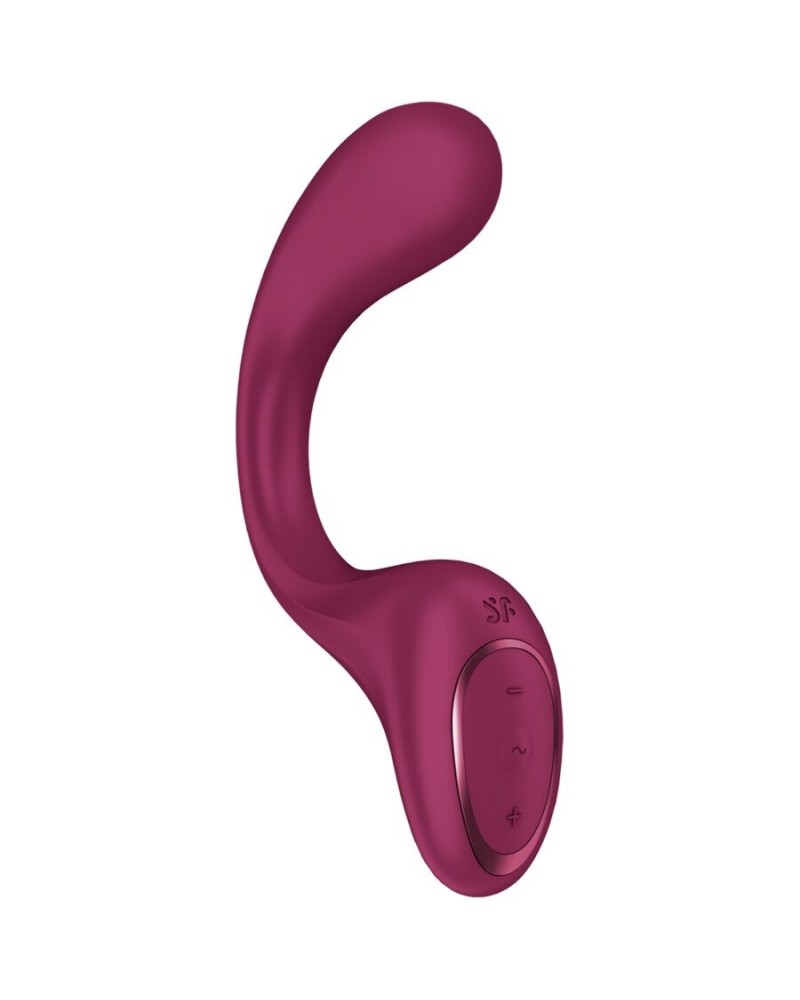 SATISFYER - G PER DEA 2 VIBRATORE CONIGLIO BOTTIGLIA BORDEAUX