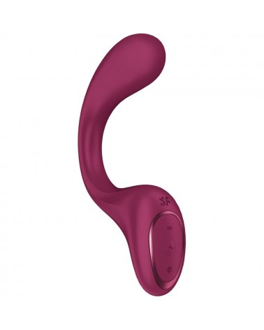 SATISFYER - G PER DEA 2 VIBRATORE CONIGLIO BOTTIGLIA BORDEAUX