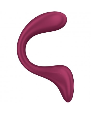 SATISFYER - G PER DEA 2 VIBRATORE CONIGLIO BOTTIGLIA BORDEAUX